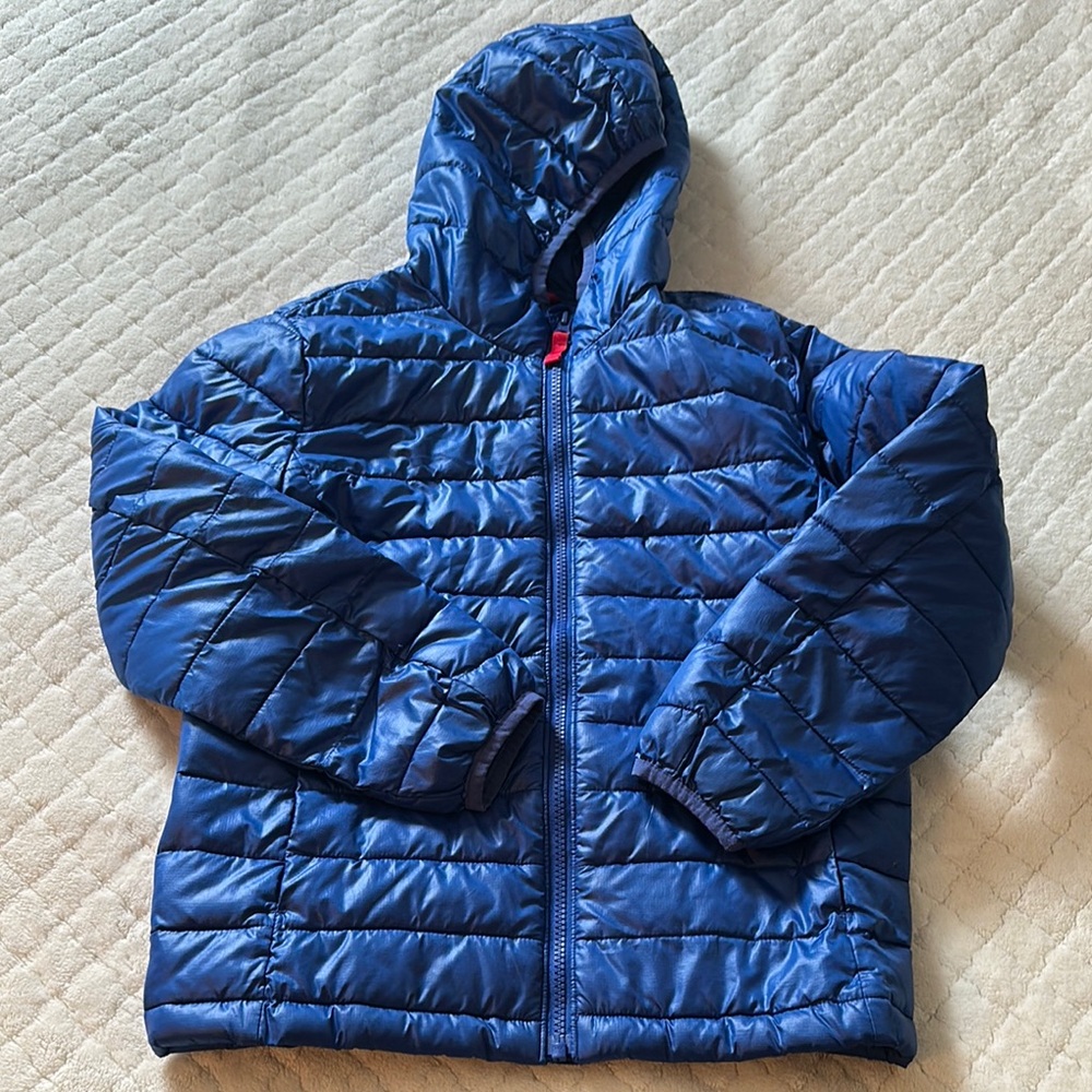 Kids Blue Puffer Jacket